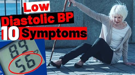 Low Diastolic Blood Pressure Symptoms - YouTube