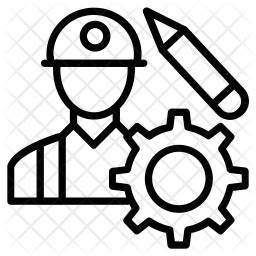 Engineering Icon - Download in Line Style