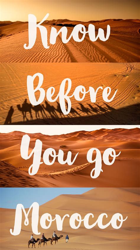 All you need to know before you go to Morocco. These top Morocco travel tips will be sure to ...