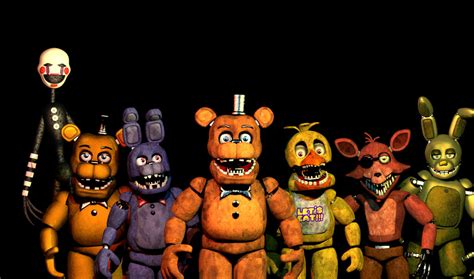 Fredbear's family diner animatronics by freemanRU on DeviantArt