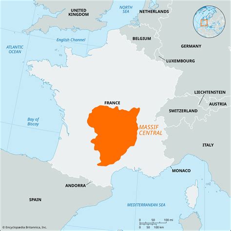 Massif Central France Map - Bertha Roseanne