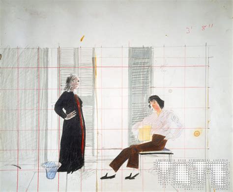 Study for 'Mr and Mrs Clark and Percy', David Hockney, 1970 | Tate Images