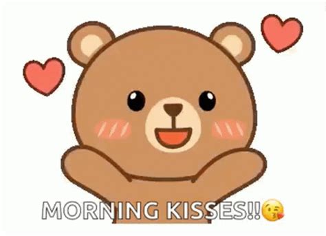 Good Morning Kiss Sweet Couple GIF | GIFDB.com