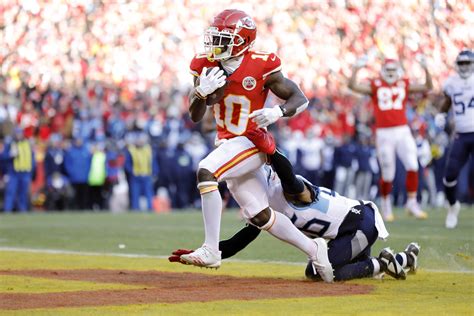 GALLERY: WR Tyreek Hill's key moments during Kansas City Chiefs career