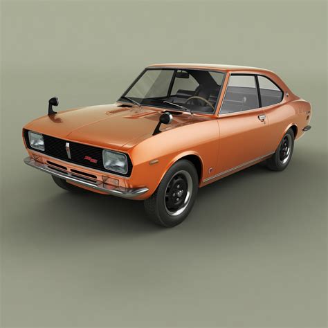 1971 mazda rx2 coupe 3D model - TurboSquid 1650133