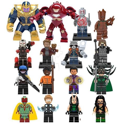 Avengers 3 Infinity War Lego Marvel Super Hero Minifigures Compatible Toy