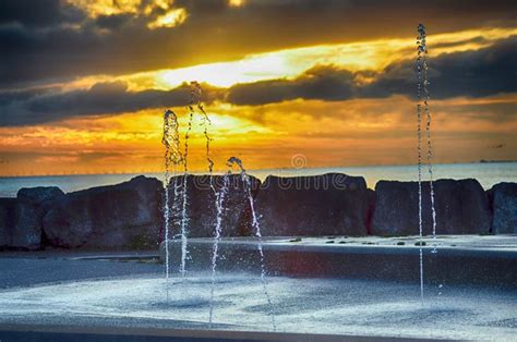 Morecambe Bay Beach Sea Ocean Stock Image - Image of blue, sparkling: 101873835