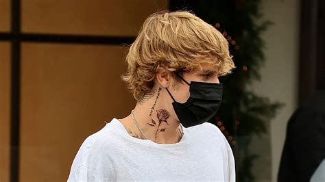 Justin Bieber Got a New Neck Tattoo. His Mom Does Not Approve. | Teen Vogue