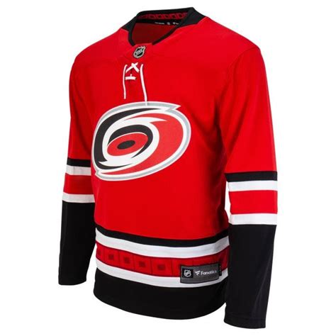 Carolina Hurricanes Fanatics Premier Breakaway Blank Adult Hockey Jersey