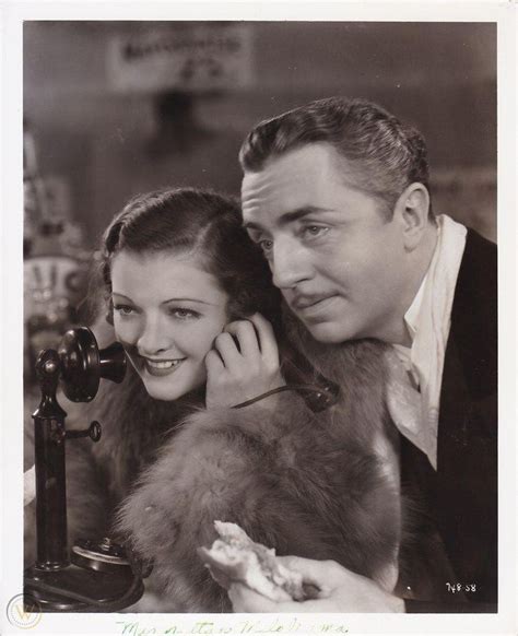 MYRNA LOY WILLIAM POWELL Original Vintage 1934 MANHATTAN MELODRAMA MGM Photo | #1864826855