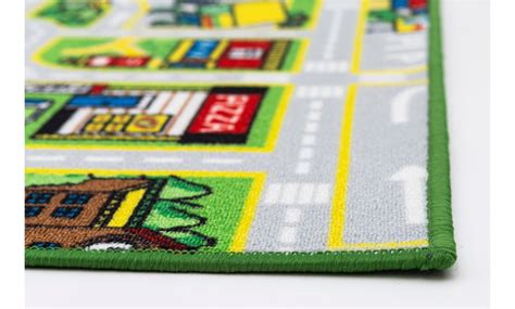 Alphabet Educational / Road Map Reversible Fun Kids Area Rug | Groupon