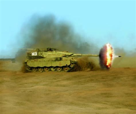 Merkava firing image - Tank Lovers Group - ModDB