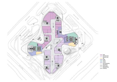 Raffles City | Area | Architecture design presentation, Dubai architecture, Environmental design