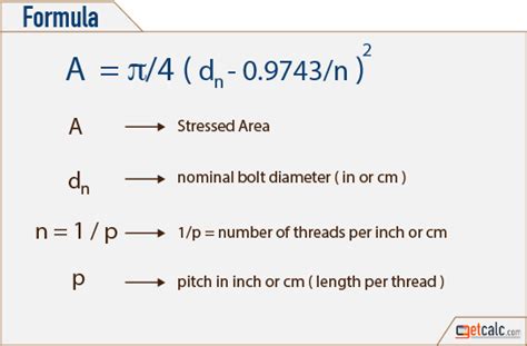 Tensile Strength Of Bolt Calculation - CALCULATOR VCD