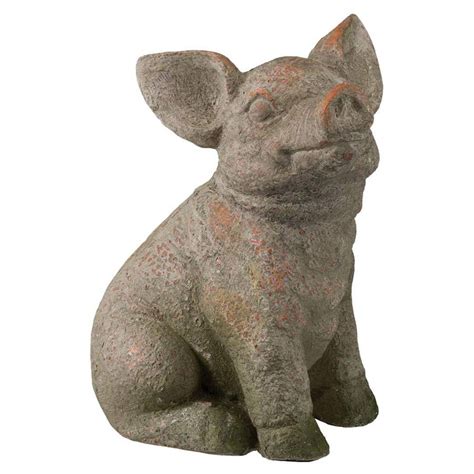 Regal Art & Gift Pig Garden Statue