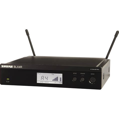 Shure BLX4R Wireless Receiver – H9 Band - Kooerys.com