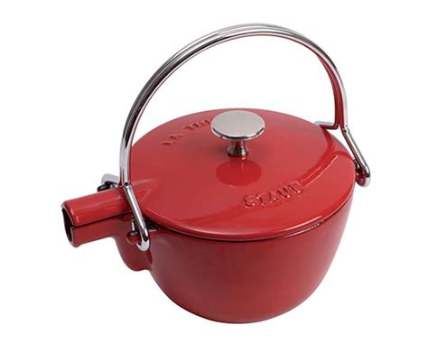 Staub Enameled Cast Iron Tea Kettles - Artichoke OTR