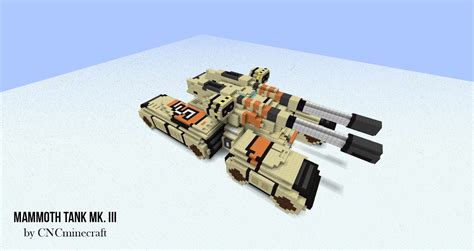 GDI Mammoth Tank (C&C3) ~ Military Minecraft Website