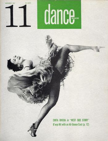 November 1957, Chita Rivera. | Dance photos, Dance poses, Modern dance