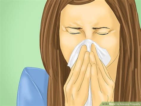 How to Sneeze Properly: 9 Steps (with Pictures) - wikiHow