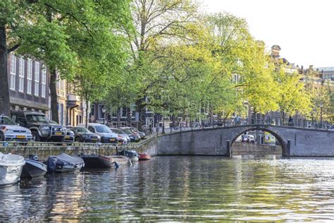 Amsterdam. City canals editorial image. Image of river - 138482150