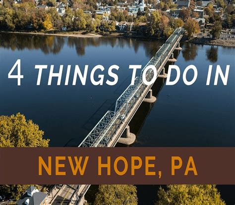 Four Things to Do in New Hope Pennsylvania | of Iron & Oak