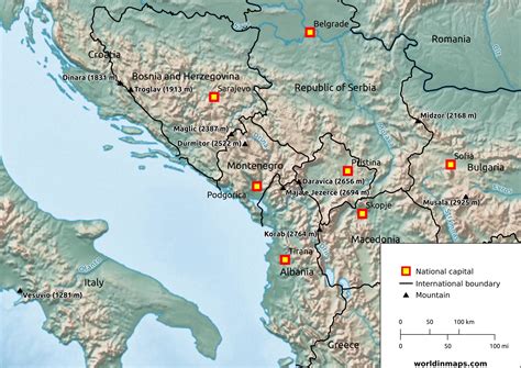 Montenegro data and statistics - World in maps