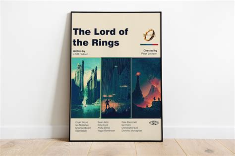 Lord of the Rings Poster Digital Download Printable Art Wall Art Mid ...