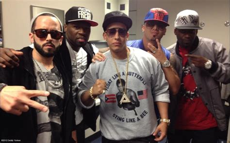 Foto: Daddy Yankee Junto a Wisin & Yandel, 50 Cent - Ecuadorian Flow