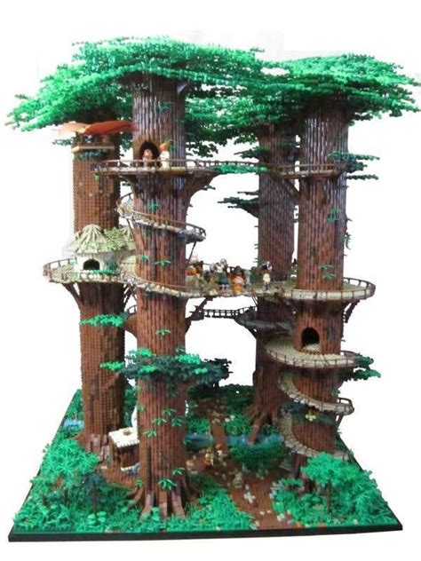 This LEGO 'Star Wars' Ewok village is big enough for an actual Ewok ...