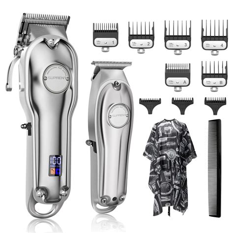 SUPRENTآ® Hair Clippers for Men - Professional Cordless Hair Cutting ...