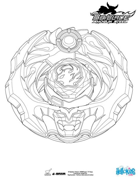 Beyblade Turbo Spryzen Coloring Pages - Hunterharlansean Coloring