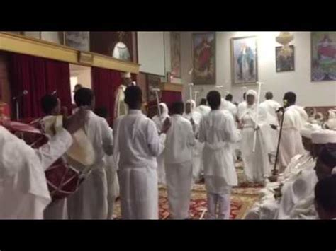 Medhanialem orthodox mezmur Dallas - YouTube