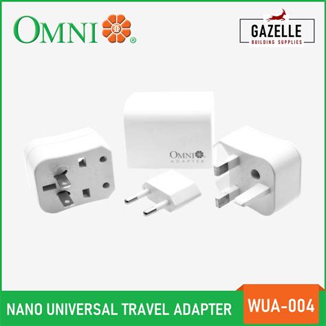 Omni Nano Universal Travel Adapter Plug Adapter Outlet Adapter Socket ...