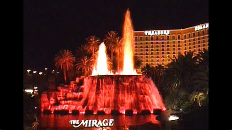 The Volcano - The Mirage Hotel and Casino Las Vegas - YouTube