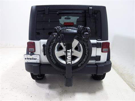 jeep wrangler Thule Vertex 4 Bike Rack - 1-1/4" and 2" Hitches - Tilting