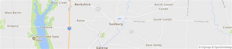 Map Of Sunbury Ohio | secretmuseum