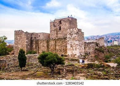 Byblos Castle Crusader Castle Byblos Lebanon Stock Photo 1283403142 ...