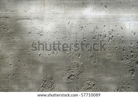 An Image Of A Pockmarked Cement Screed Wall. Stock Photo 57710089 ...