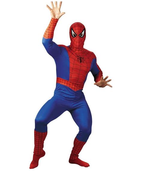 Spiderman Adult Costume - Men Superhero Costumes