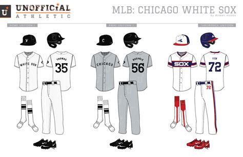 UNOFFICiAL ATHLETIC | Chicago White Sox Rebrand