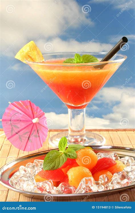 Melon Smoothie stock image. Image of sweet, melon, pepper - 15194813