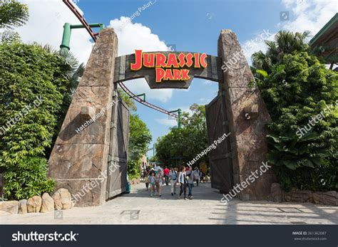 Singapore January 30 2015 Jurassic Park Stock Photo 261362087 ...