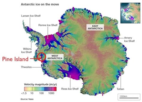 La fin programmée du Glacier du Pin en Antarctique | Contrepoints