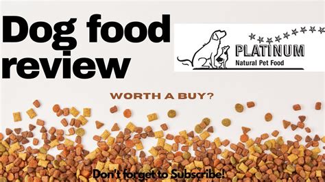 Platinum - Dog Food Review! (Worth a buy?) - YouTube