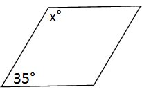 How to find an angle in a rhombus - ISEE Upper Level Math