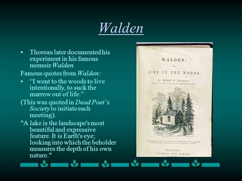 Important Quotes From Walden. QuotesGram