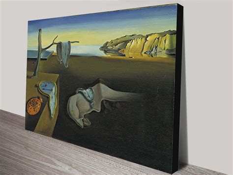 Persistence of Memory Salvador Dali Stretched Canvas Print