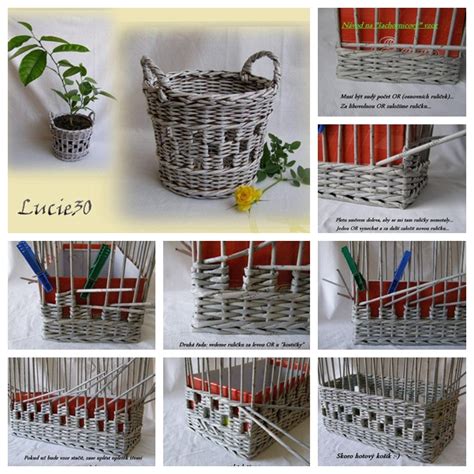 Wonderful DIY Unique Storage Basket From Old Newspaper