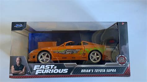 Brian's Toyota Supra Orange fast & Furious - Etsy